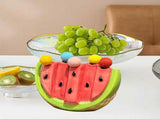 5pcs Fruit Forks with Ceramic Storage Jar Dessert Forks for Salad Picnic Party V1263-JX-5941