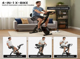 Powertrain 135E 4-in-1 Foldable X-Bike with LCD Display and Resistance Bands XBK-HSM-135E