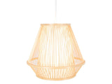 Natural Woven Bamboo Empire Pendant Lamp Hanging Light Bell Shade Boho Tropical V563-75183