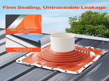 Roof Pipe Flashing Boot, Fit Pipe OD 254 to 457 mm, Flexible Silicone Roofing Jack Pipe Flashing, V952-WDGDTGHSEDPMXGHUIV0