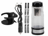 12V / 24V 95W 420ml Car Electric Kettle Travel Tea Mug Water Heating Cup Bottle Holder V1294-YM0901-JY12953-03