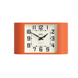 Newgate Mini Metro Mantel Clock-Pumpkin Orange V398-NG-MANMMET3PO