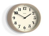 Newgate Number Four Wall Clock Matte Stone V398-NGNUMFOU240ST