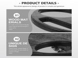 SWETRACE Outdoor Table Black Wooden Plastic 1Pc 11.8x7.9x7.9in V1189-LWWAL-20260327-03738