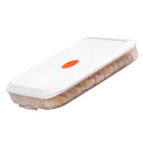 Food Pan Dumpling Storage Box Plastic Noodle Organizer Box with Lid for Kitchen Cooking V1294-YM0901-3118230440811