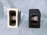 Ceramic Set of 2 Modern Black and White Vases for Home Decor V178-35882