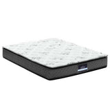 Giselle Bedding Double Mattress 24cm Pillow Top Bonnell Spring Egg Crate MATTRESS-0757-PT-D