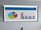 100" Electric Motorised Projector Screen TV Remote V63-656034