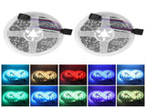 LED Strip Light 12V 5050SMD RGB Color Changing Rope Light Bluetooth APP Control 10m V1294-YM0901-3119210057511