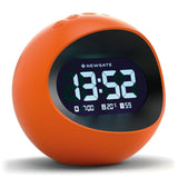 Newgate Centre Of The Earth Lcd Alarm Clock Pumpkin Orange V398-NGLCD/COTE3