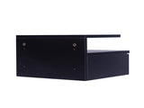 Levede 2x Bedside Tables Side Table Black FU6002-BK