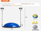 Half Exercise Ball Trainer, 26 inch Balance Ball Trainer, 1500lbs Capacity Stability Ball, Yoga Ball V952-PHXLQ64CMBWLBOHHQV0
