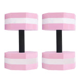 2Pcs High Density EVA Foam Dumbbell Set Aquatic Exercise Dumbbells for Men Women Indoor Swimming V1294-YM0521-3111230070811