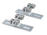 2PCS 4 Wheel Trolley Assemlly T Type Alloy Steel Bearing Trolley Assembly for 15/8in Taller Strut V1294-YM0706-3114230079011
