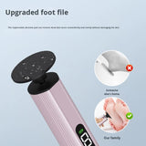 Rose Gold Professional 2-in-1 Electric Foot Callus Remover and Manicure Kit - 9 Speeds Rechargeable V888-ELOSUNG18455