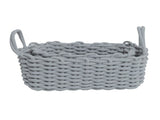 Cotton Rope Storage Basket Hand Knitting Nordic Style Desktop Storage Organizer for Key Snacks V1294-YM0626-3117220295113