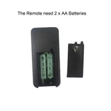 6 Lights LED Rechargeable Slim Cabinet Light, 2cm, Remote Control, Magnetic Mount V1171-CC-BOM001088-B