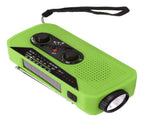 Emergency Radio Hand Power Generation Solar Radio with LED Flashlight 2000mah Charging for Camping V1294-YM0523-3115220020413