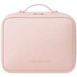 Pink Large-Capacity Stylish Cosmetic & Toiletry Bag for Women,12.2" Long-lasting Waterproof PU V1192-AZ-W-18222