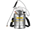 1.5Gal Stainless Steel Sprayer, Set 16" Wand& Handle& 3.3FT Reinforced Hose, Hand Pump Sprayer V952-PWQBXG6L000000001V0
