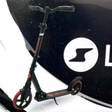 Lascoota Pulse Kick Push Commuter Scooter Teen Adult Black V185-714539RED