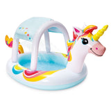 Intex Sun Shade Unicorn Inflatable Spray Pool 58435 V1032-IXUNICORNPOOL-58435