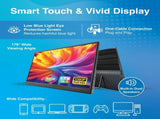 Laser 15.6 Portable Monitor with touch screen V1031-PC-16PTMB-011