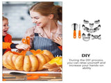 Pumpkin Carving Tools, Assorted Colors, Stainless Steel and Plastic, Safe and Easy to Use 1Set V1370-AZ4-18135