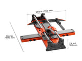 600 mm Manual Tile Cutter, Upgraded Sliding Head Cutting Tool with Spring-Loaded Base, Angle Fence, V952-DHDZHDTSJK06UFL78001V0