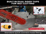 BAUMR-AG 350mm Professional Concrete Demolition Saw 74cc 2-Stroke, Wet and Dry Demo Cutting, 14" V219-SAWCONBMP8CA