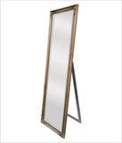 French Provincial Ornate Mirror - Antique Champagne - Free Standing 50cm x 170cm V292-MIRR-FRN016