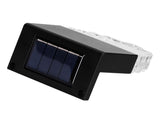 4pcs Solar Light IP65 Waterproof Deck Lamp Warm Light and RGB Mode Decorative Lamp for Courtyard V1294-YM0901-3119210114411