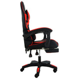 Sarantino Cueva Reclining High Back Office Gaming Chair with Retractable Footrest Office Comput CHR-ASA-CUE-BKRD