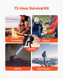 VEVOR Survival First Aid Kit 250 Pieces Emergency Medical Trauma Bag for Camping V952-JJBNL250JZYJVKQNX001V0