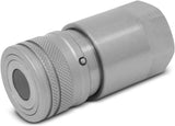 1/2" Skid Steer Bobcat Flat Face Hydraulic Quick Connect Couplers/Couplings Set w/Dust Caps V1258-DP02-WO-312
