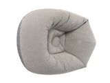 Inflatable Chair Single Sofa PVC Flocking Blow Up Lounge Couch for Living Room Bedroom Office V1294-YM0901-3116250014711