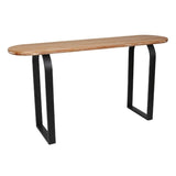 Contemporary Oval Console Table 160cm V637-91258CON