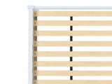 Artiss Bed Frame Double Size Wooden White JADE WBED-C-040D-137-AB