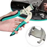 Car Clip Pliers and Disassembly Tools - Alloy Steel Multi-Use Plier with Non-Slip PVC Handle V1366-AZ2-W-11410