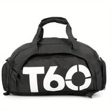 Travel Duffel Bag T60 Duffel Durable Travel Bag Stylish Gym Bag Weekend Bag - Red - Size 50-30-28CM V1106-127-08936-RED-50-30-28CM