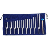 Tuning Fork Set - 9 Tuning Forks Perfect for Healing, Chakra, Sound Therapy, Keep Body, Mind and V1192-AZ-W-0211
