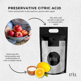 Orku 5Kg Citric Acid Powder - Food Grade Non GMO Anhydrous Preservative E330 V238-SUPDZ-949473411078