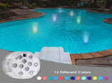 Lazy Dayz 13 Colors LED Remote Pool Light 6 Pack V915-MB0048X3