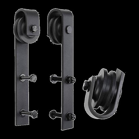 1.8m Sliding Barn Door Hardware Heavy Duty Sturdy Kit V63-827281