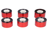 6PCS Bird Deterrent Reflective Scare Tape Bird Repellent Ribbon for Garden Supplies Silver Red V1294-YM0901-3111210189211