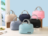 1 PC Lunch bag, thickened aluminum foil student hand-held bento bag, insulated bag, lunch box bag V1192-DRO-0021