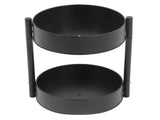 Rotating Spice Rack Countertop Double Layer Multi Functional 360 Degree Rotatable Spice Storage V1294-YM0715-3117220132211
