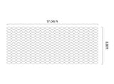Gravel Grid, 2 Inch Depth, 32.81 x 9.84 FT / 10000 x 3000 mm, 1880 LBS Per Sq ft Grass Ground V952-JDWG2INCH328XV8M0001V0