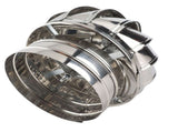 Chimney Cap Stainless Steel Rotating Dustproof Rainwater Proof Animal Proof Chimney Cowl Cap for V1294-YM0901-3117240113315