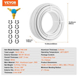 VEVOR PEX-AL-PEX Tube,50M, 20mm Diameter Aluminum-Plastic Composite Pipe Oxygen Barrier Radiant V952-LSGBSDDLP50MPSKRGV0